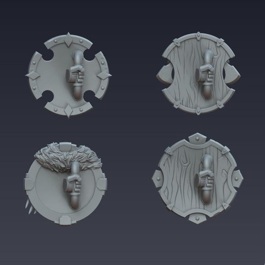 2.jpg Space Vikings Shields set 2