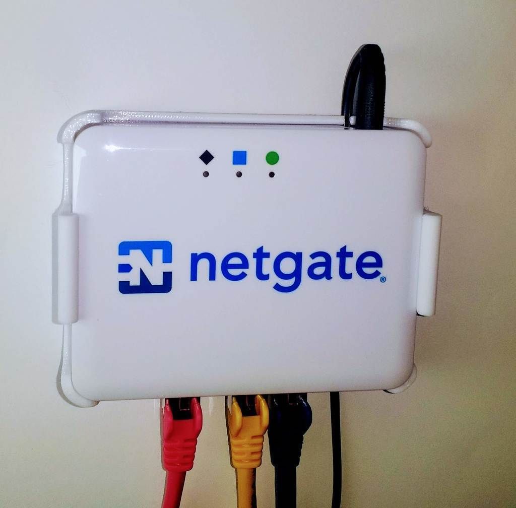 Télécharger fichier STL gratuit Support mural Netgate SG1100 • Modèle