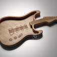 1.png Guitar Tray 3 - 3D STL file and vector files (Svg, Dxf,Eps, Pdf, Ai) for CNC and 3d Printers