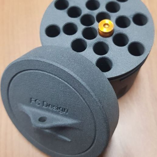 Bullet storage case 5.56 / 223 Remington