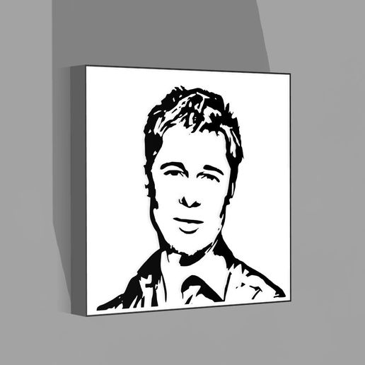 Brad Pitt lamp 3D model