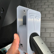 D2A46EA8-134A-4FA9-B4F0-1EA13D8960B3.png **Improved Updated Version** TESLA MOBILE CHARGER GEN 2  - CABLE HOLDER WALL MOUNT Bracket for Gen2 UMC North America and EUROPE with bonus Tesla drink coasters included!