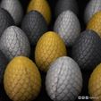 dragon_egg_instagram_01.jpg STL file Surprise Egg #10 - Hollow Dragon Egg・Model to download and 3D print, agepbiz