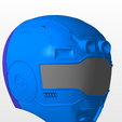 front.png power rangers turbo blue ranger helmet stl file