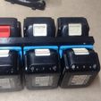 IMG_20230816_180751250.jpg Makita 18v  Battery holder 3-6pack double sided