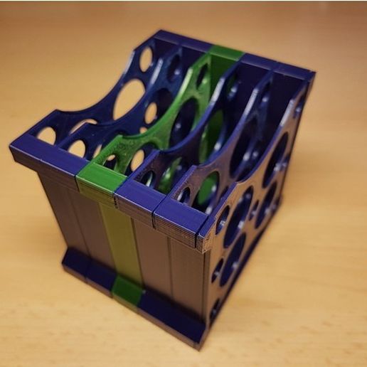 4d28a080513aa675e7de4965a0a8c922_preview_featured.jpg Download free STL file Modular multiple HDD 2.5"/ SSD rack tray holder stand container • 3D printing template, ICTAvatar