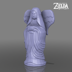 goddessstatuebig.png Archivo STL Estatua de la Diosa - Templo del Tiempo - The Legend of Zelda - Breath of the Wild・Objeto para impresora 3D para descargar