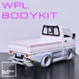 a2.jpg Fichier 3D WPL D12 RC Kit complet de carrosserie Widebody par BLACKBOX・Modèle à télécharger et à imprimer en 3D