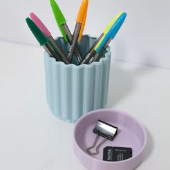 il_794xN.3379162549_1997.jpg.jpg STL file Lapicero / Organizador de escritorio - - Pen holder / desk organizer・3D printing template to download
