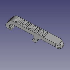 julien.jpg STL file Julien pocket bottle opener・3D print design to download