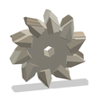 side_cutter-03 v3-05.png milling cutter for side sampling of different materials - hammer drill -tool 3d print cnc
