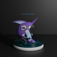 Tapu-Fini3.png Tapu Fini pokemon 3D print model