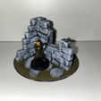 IMG_1714.jpeg Tabletop RPG Ruins Set Fantasy Wargames Scene Castle Scenery 28-32mm