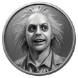 BEETLEJUICE.png WELCOME TO THE GRAVE COIN TOKEN DOUBLE SIDED