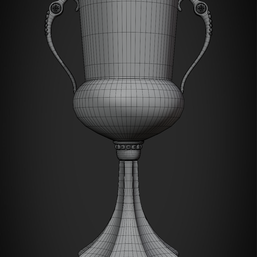 CupFrontalWire.png Hufflepuff Cup from Harry Potter
