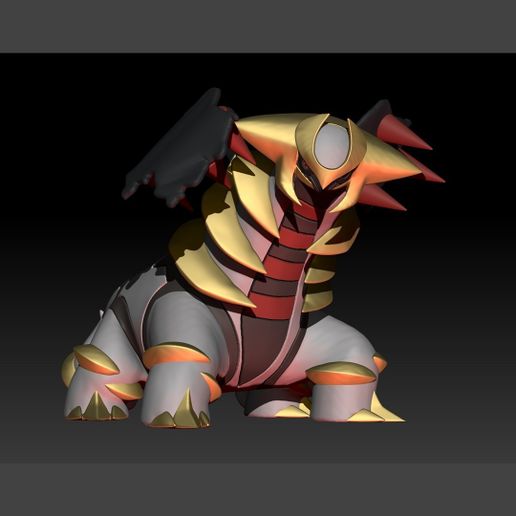 Pokemon Giratina Altered 3D model