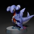 Gabite03.jpg Gabite - FAN ART - POKÉMON FIGURINE - 3D PRINT MODEL