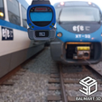 xtm.png STL file X'Trapolis Modular train keychain - one color and multicolor・3D printable model to download