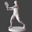 preview01.jpg Roger Federer 3D print model