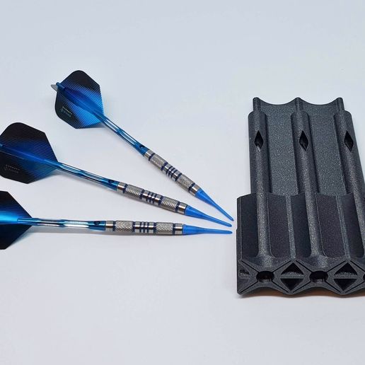 Funda Para Dardos - Capacidad 6 Unidades, Con Bolsillos Para Accesorios, Material EVA