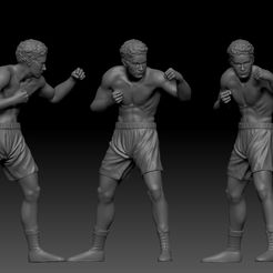 boxeur-7.jpg Fichier STL Boxer・Modèle à télécharger et à imprimer en 3D