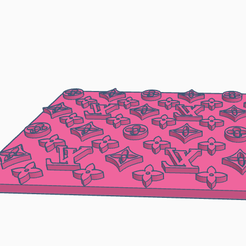 lV6.png STL-Datei texturizador louis vuitton・3D-druckbare Vorlage zum herunterladen