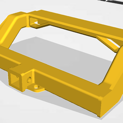 tf2-towbar.png STL file rc4wd trail finder 2 towbar/ rear chassis crossmember・3D printable model to download