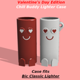vl1.png Valentine's Day Edition Lighter Cases (Bic Classic & Clipper)