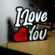 IMG_20210116_195736.jpg Archivo 3D I Love You - Lámpara・Objeto imprimible en 3D para descargar