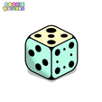 161_cutter.png PLAYING GAME DICE COOKIE CUTTER MOLD