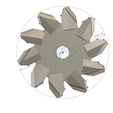 side_cutter-03 v3-d21.png milling cutter for side sampling of different materials - hammer drill -tool 3d print cnc