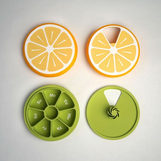 orange10.jpg Loopfruit – The Citrus Pill Organizer that Clicks