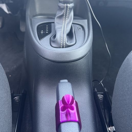 Toyota Aygo X Handbrake Adapter for Smartphone or ESR Apple MagSafe Car Mount Charger 3D model