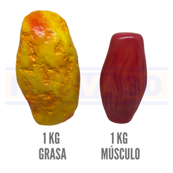 9.png Muscle and fat - fat and muscle 1 kg