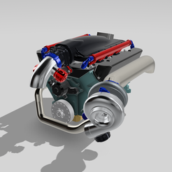IMG_6948.png Holden 355 Single Turbo Engine set with Billet items