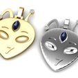 3.jpg Alian Pendant 3d printable Model