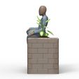 untitled.143.jpg Succulent pot human meditating 2-4 for 3D print
