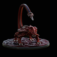 Agascorpion-highpoly-4.png Agascorpion hell monster statue fantasy agama / Scorpio POSE 1