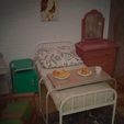 MINIATURE-1940S-HOSPITAL-ROOM-20.jpg MINIATURE HOSPITAL Bedside Table | Early 1900 Hospital Room | Miniature Furniture