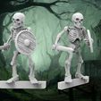 Capture.JPG Skeleton Warrior - 28mm wargames fantasy miniature V2 Redux