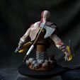 tbrender_006.jpg Kratos bust from God of War Ragnarok STL