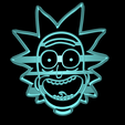 Rick.png STL file Rick and Morty Cookie cutter set・3D print design to download