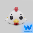 4.png Flexi Articulated Chicken (+Keychain)