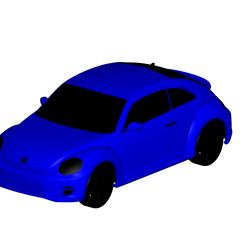 1.png Télécharger fichier Coccinelle de Volkswagen • Modèle pour imprimante 3D, car-