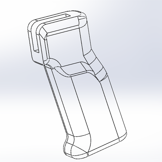 AR15 10 degree GRIP (FITS AR BASED RECEIVER, GBBR, BOLT ACTION RIFLE WITH AR STYLE GRIP)