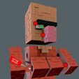 STL file Minecraft Herobrine (Easy print and Easy Assembly) 🗿・3D print  model to download・Cults