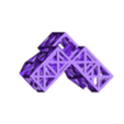 genbatchplant-universal-beam-element-node-both-side.stl columns and connectors treillis/ treillis columns and connectors