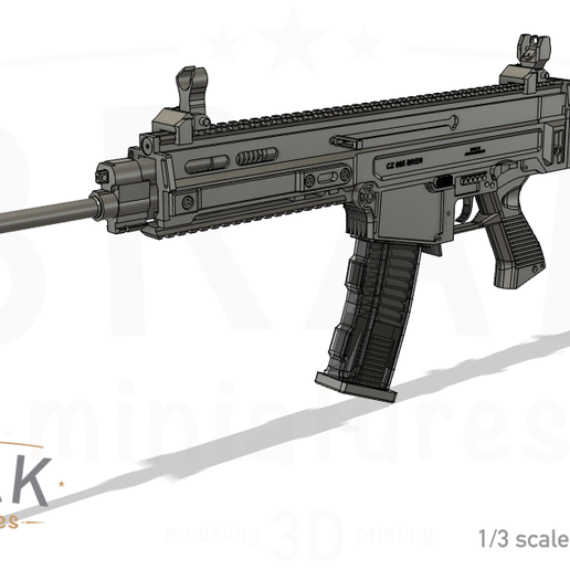 CZ 805 Bren 1/3 scale miniature