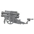 002.jpg Imperial heavy quad cannon 32mm scale Artillery warhammer40k