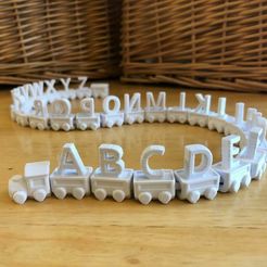 Resized_1.jpg 3D-Datei Anpassbarer Alphabet-Zug kostenlos・3D-druckbare Vorlage zum herunterladen